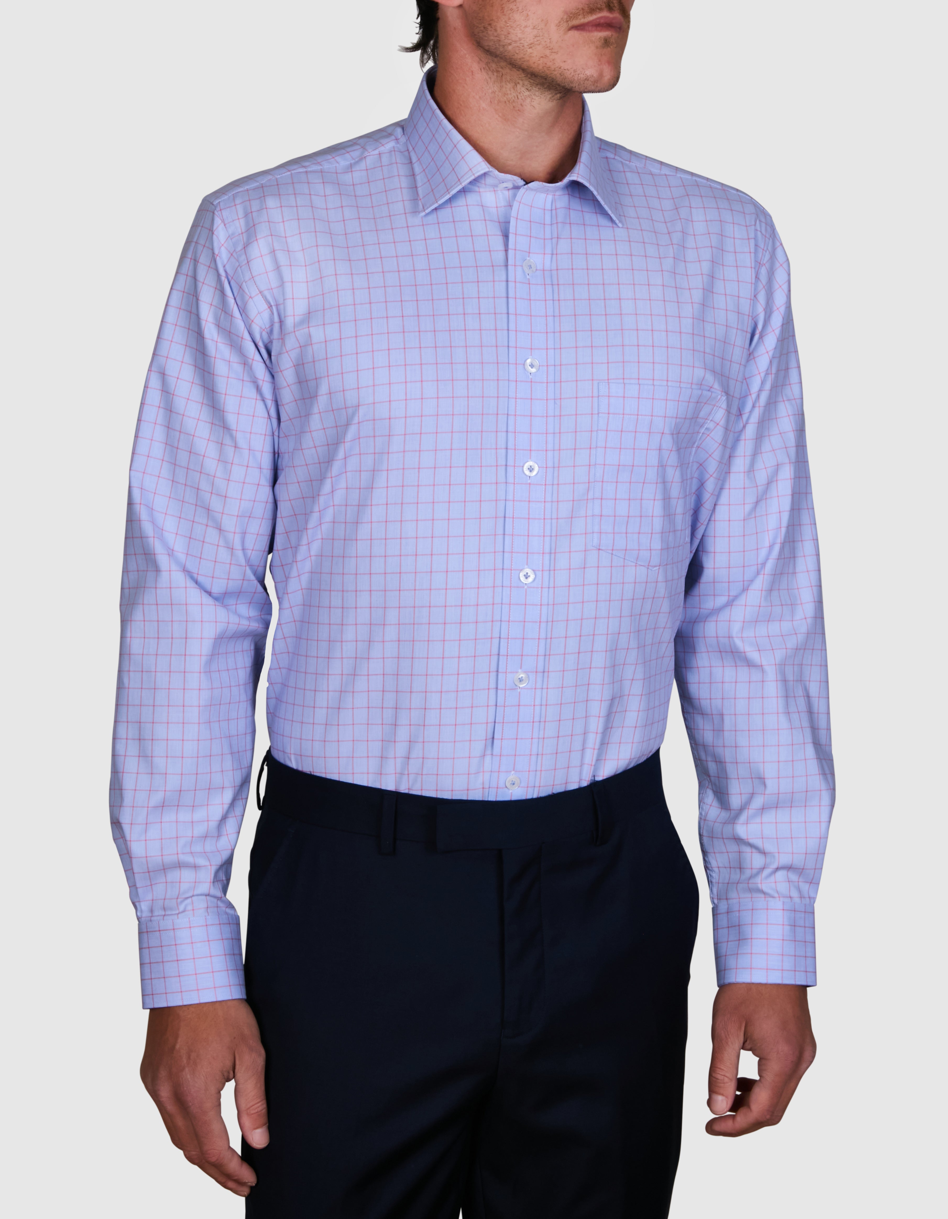 CHIAVARI CHECK CLASSIC FIT SHIRT