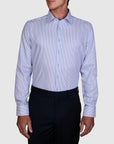 LERICI HERRINGBONE STRIPE - ROYAL