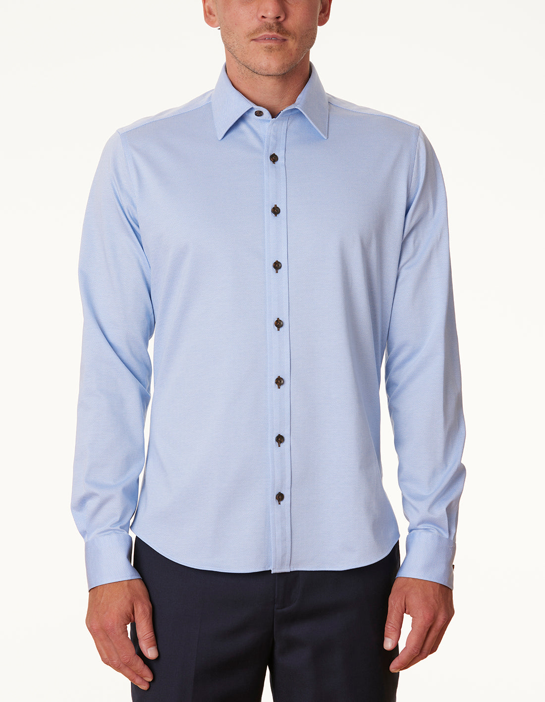 ADRIANO KNIT SLIM FIT SHIRT
