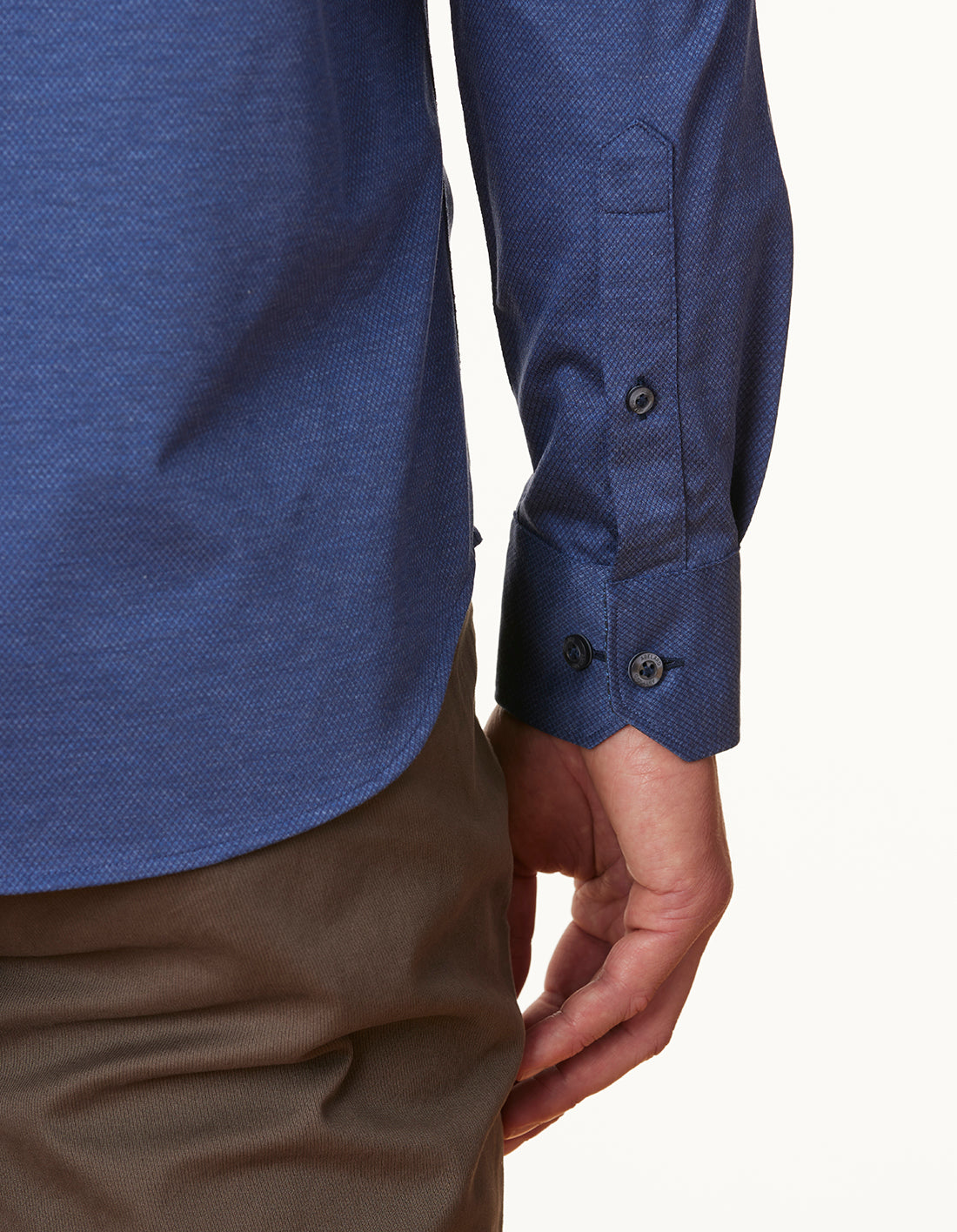 RICCIONE KNIT SLIM FIT SHIRT