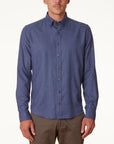 PINETO MELANGE PUPPYTOOTH - INDIGO