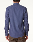 PINETO MELANGE PUPPYTOOTH - INDIGO