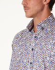RIMINI BUG PRINT - BLUE MULTI