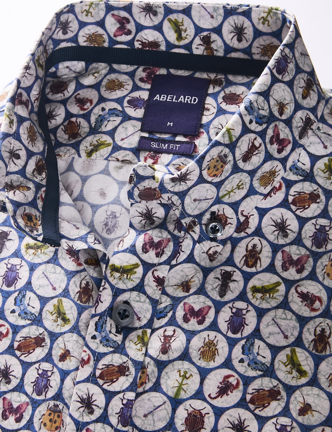 RIMINI BUG PRINT - BLUE MULTI