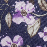 FOLRIBUNDA PRINT TIE - VIOLET