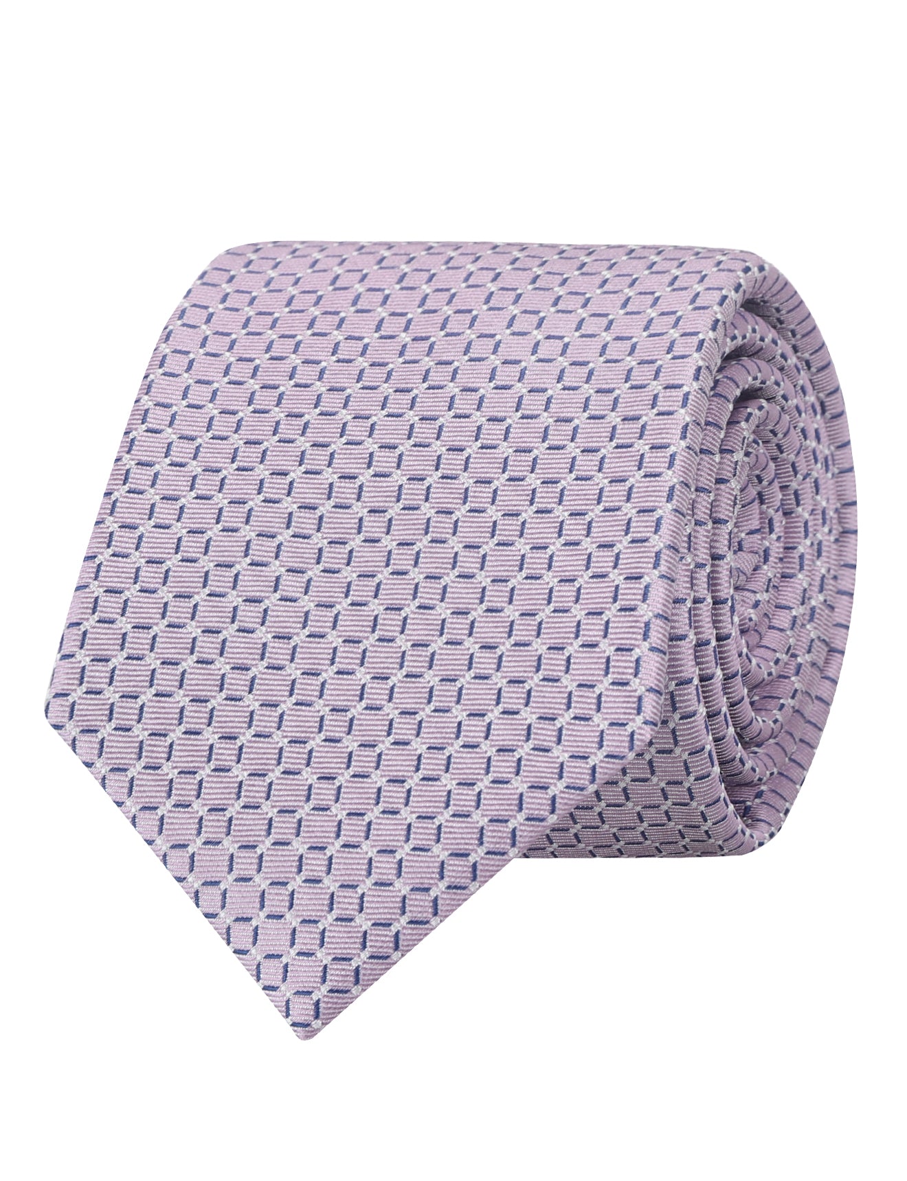 SEMI SOLID DIAMOND TIE - LILAC