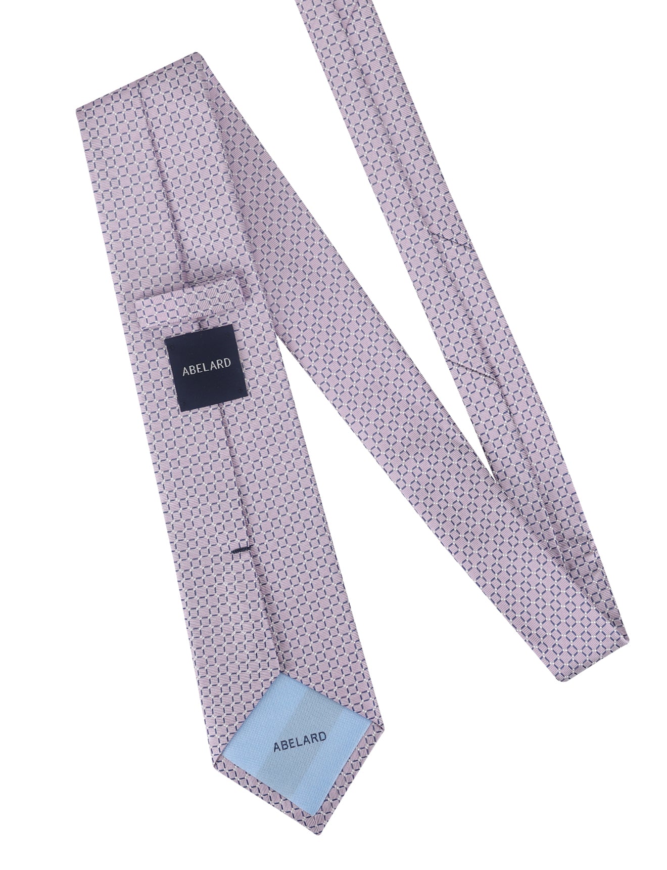 SEMI SOLID DIAMOND TIE - LILAC