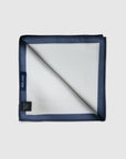 SOLID COLOUR BORDERED PRINT PKT SQUARE
