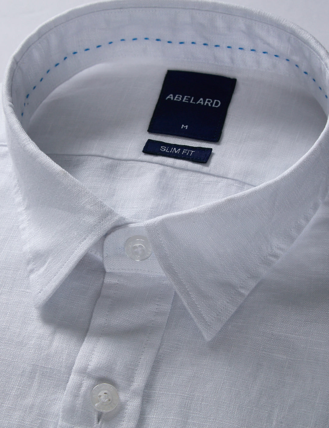PURE LINEN SLIM - WHITE
