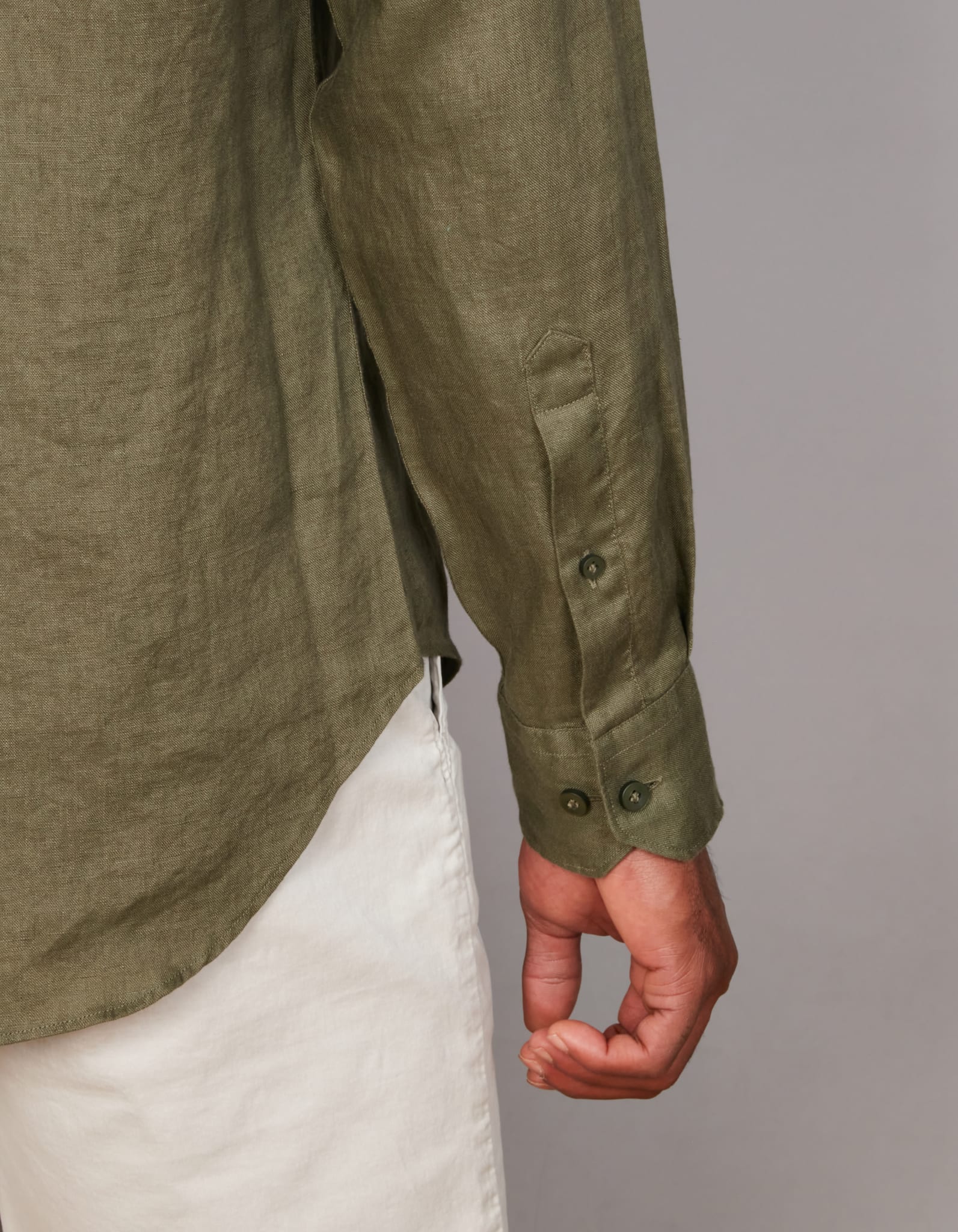 EUROPEAN PURE LINEN SHIRT SLIM FIT