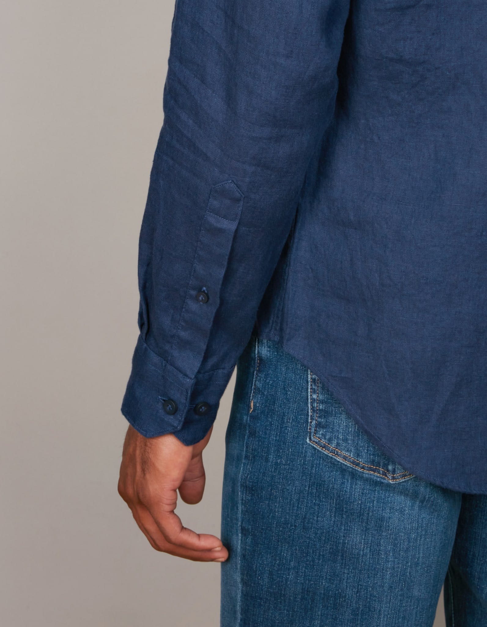 EUROPEAN PURE LINEN SHIRT SLIM FIT