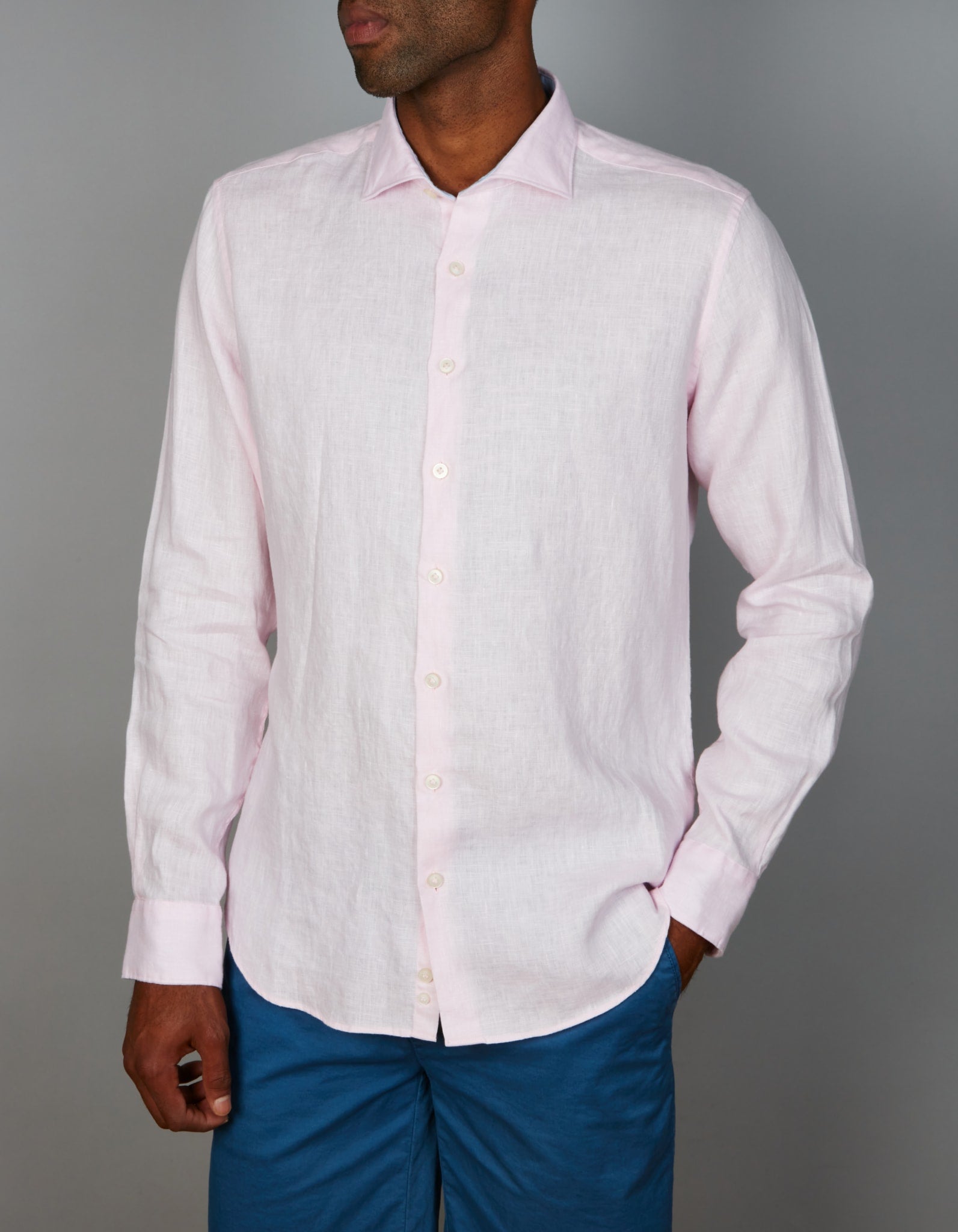 EUROPEAN PURE LINEN SHIRT SLIM FIT