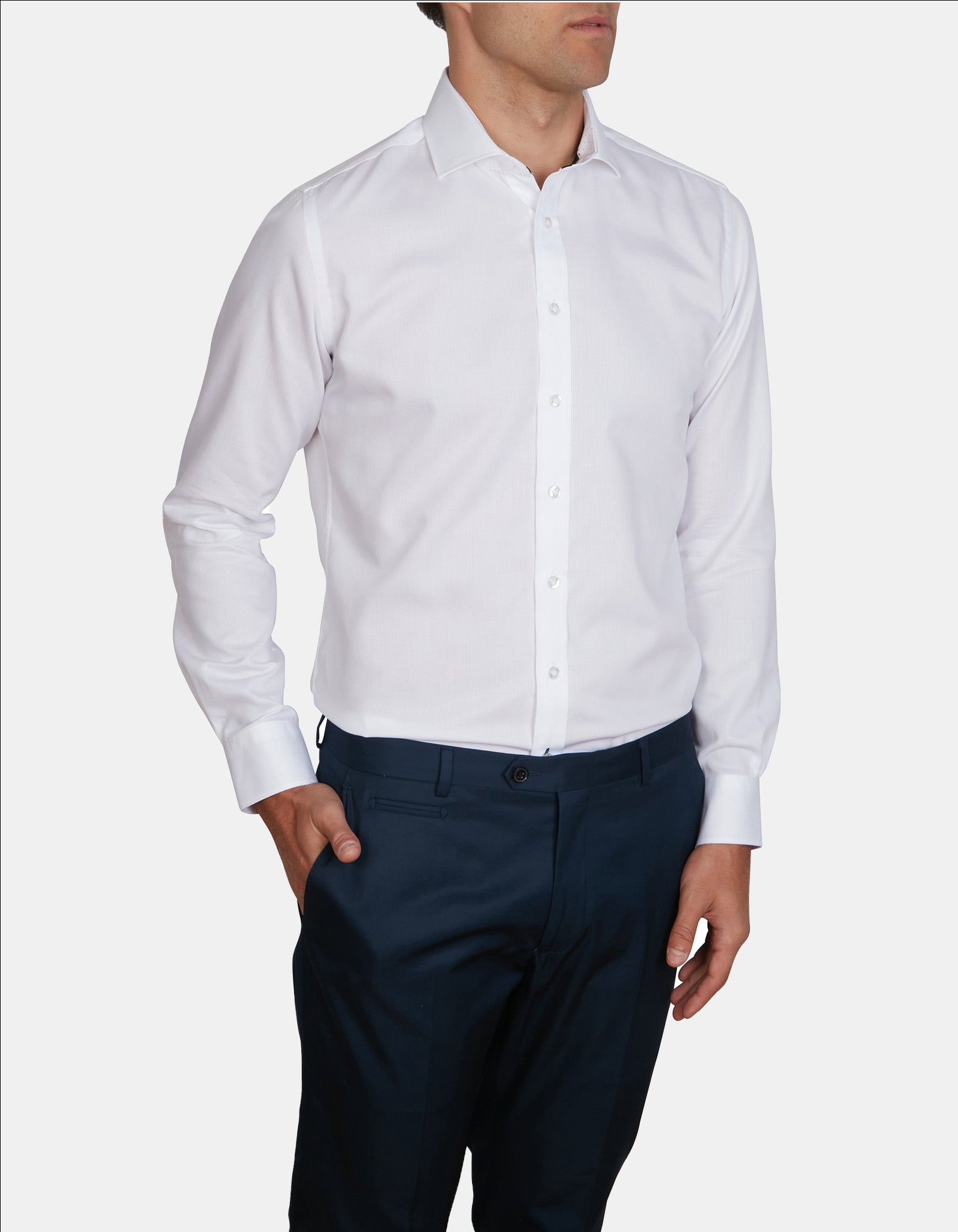 BEDFORD DOBBY SHIRT SLIM FIT