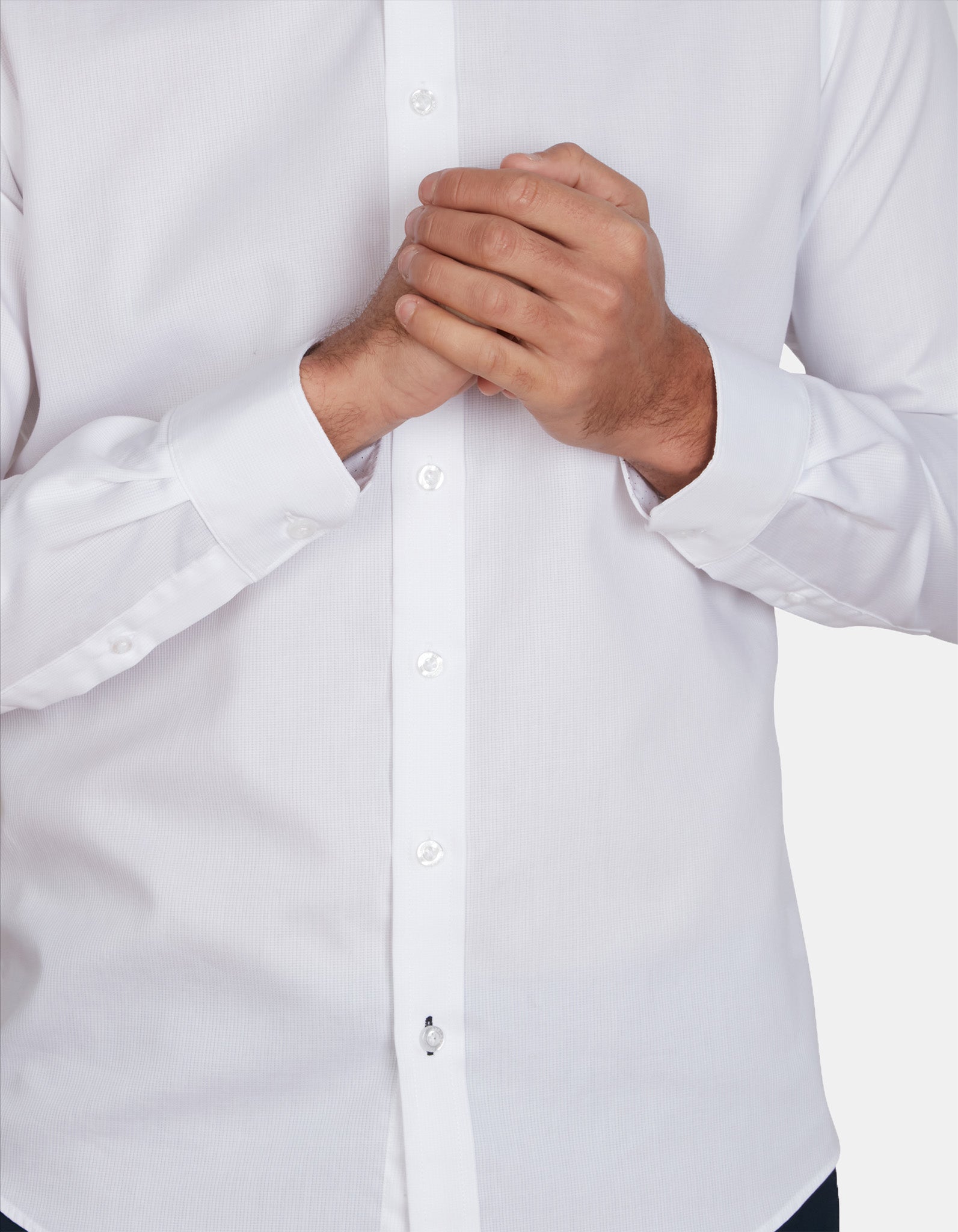 BEDFORD DOBBY SHIRT SLIM FIT