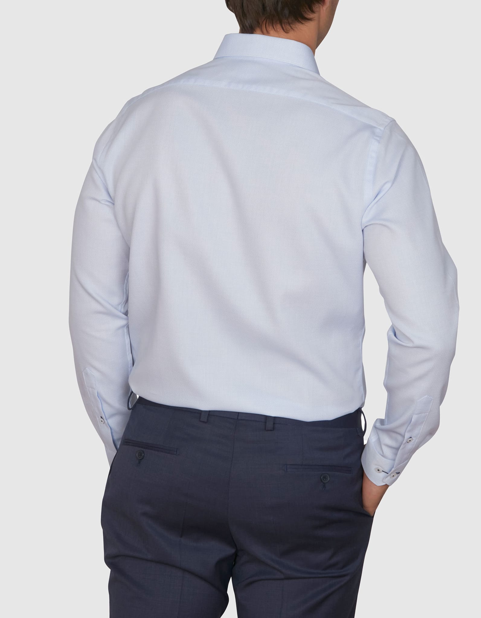 WAFFLE DOBBY SHIRT SLIM FIT