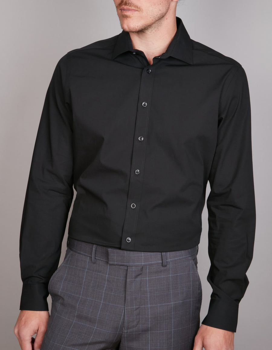 4 WAY STRETCH POPLIN SLIM FIT