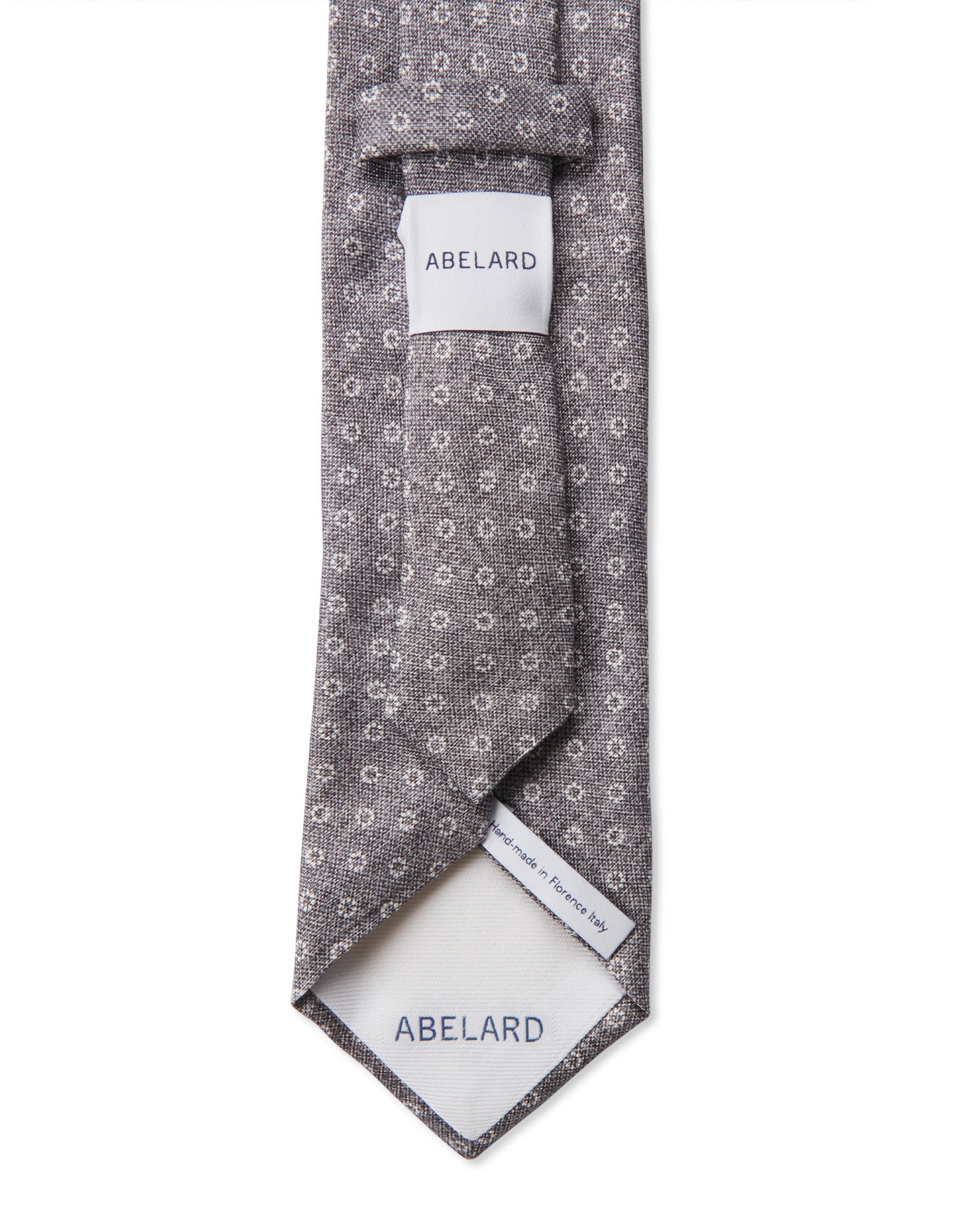 Italian Silk Tie Subtle Dot Print