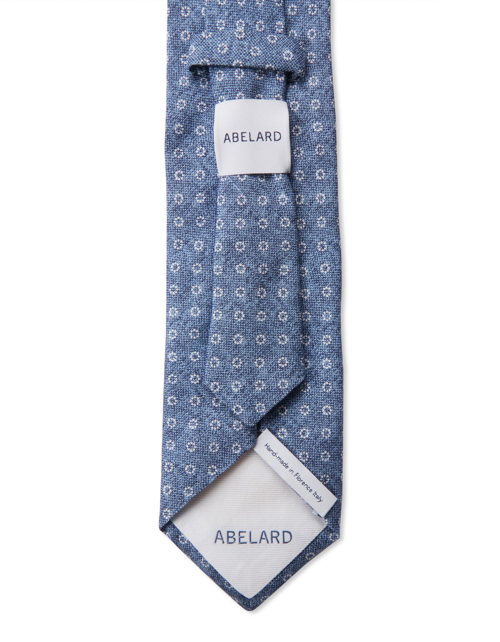 Italian Silk Tie Subtle Dot Print