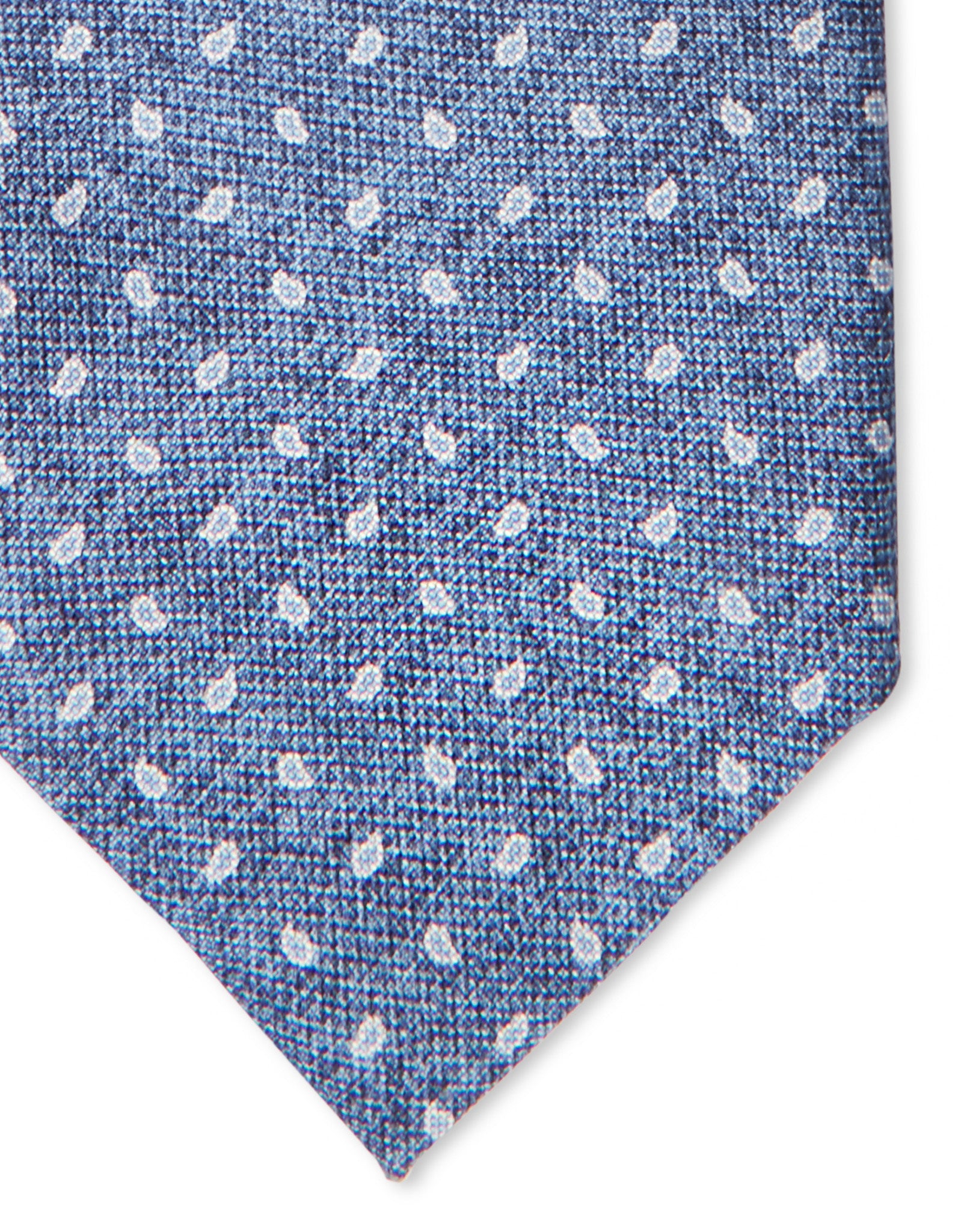 Italian Silk Tie Subtle Dot Print