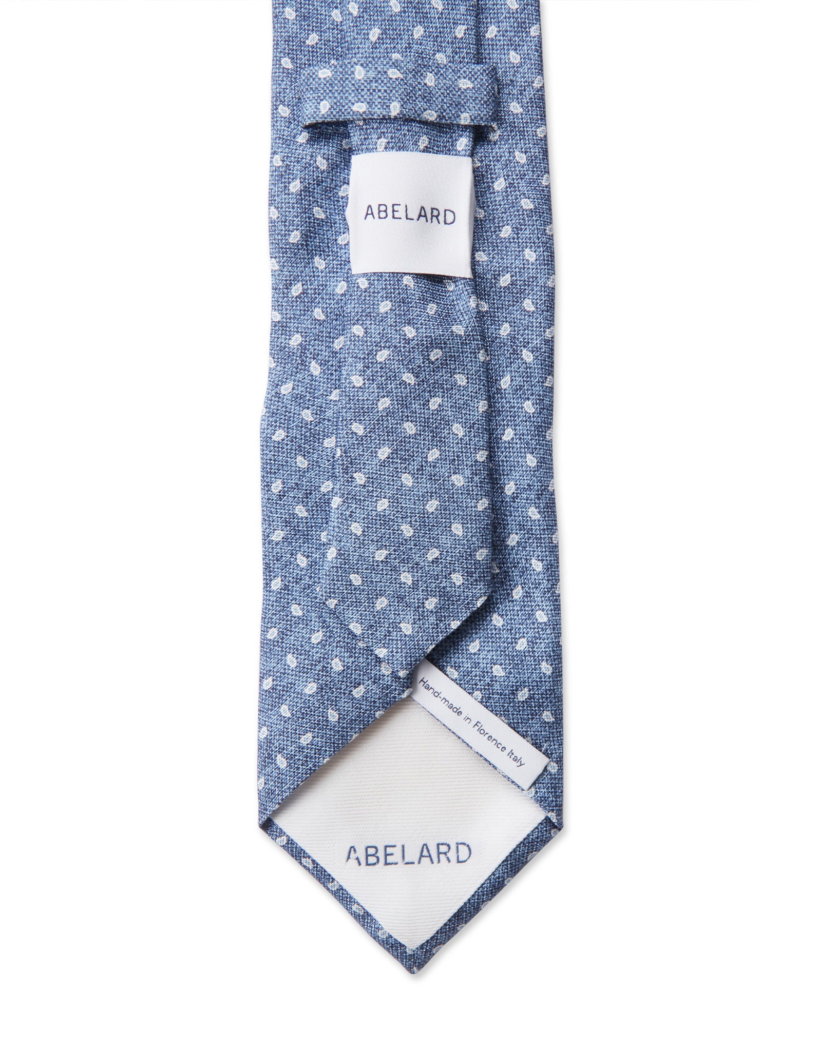 Italian Silk Tie Subtle Dot Print
