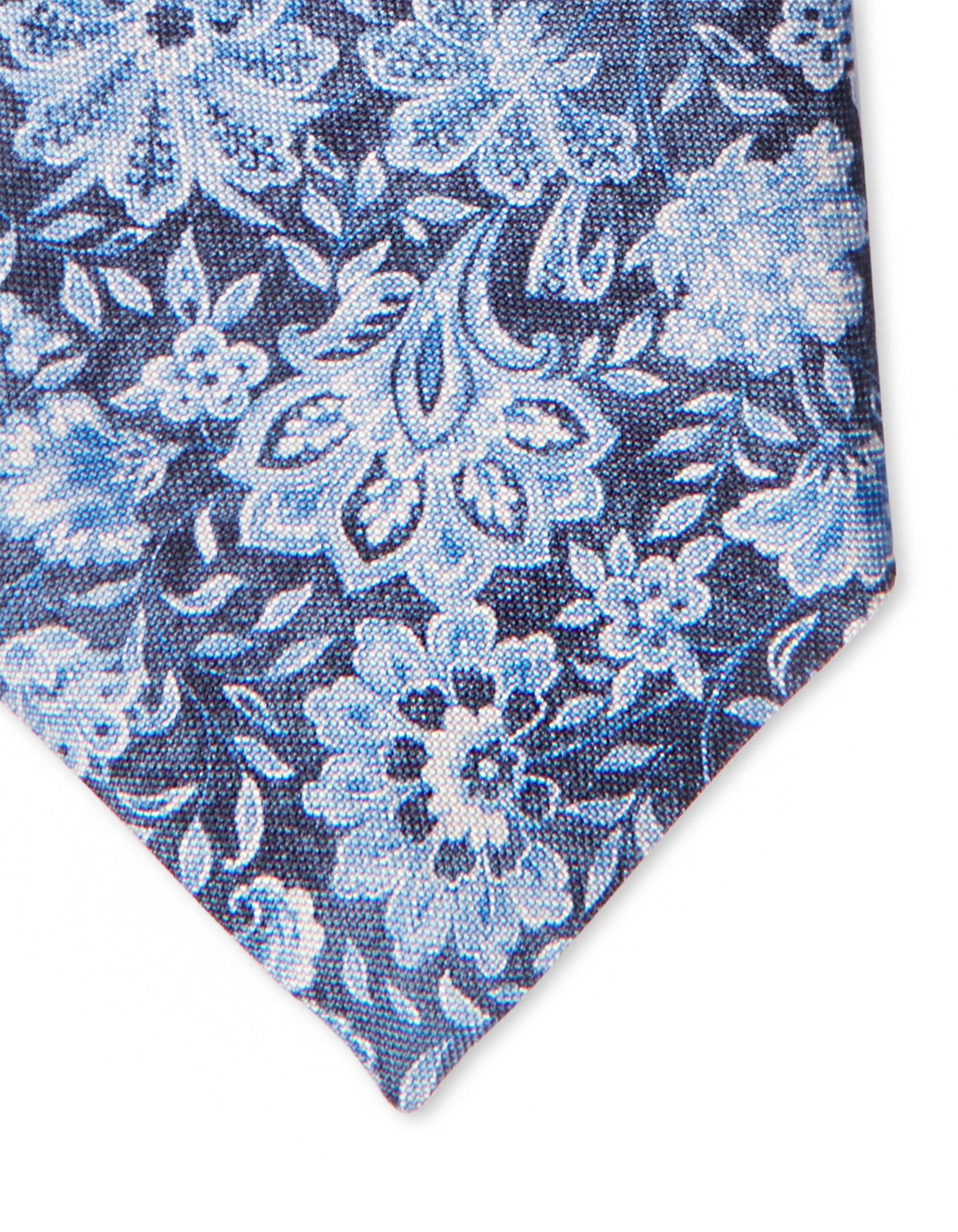 Italian Silk Tie Medaglione Print