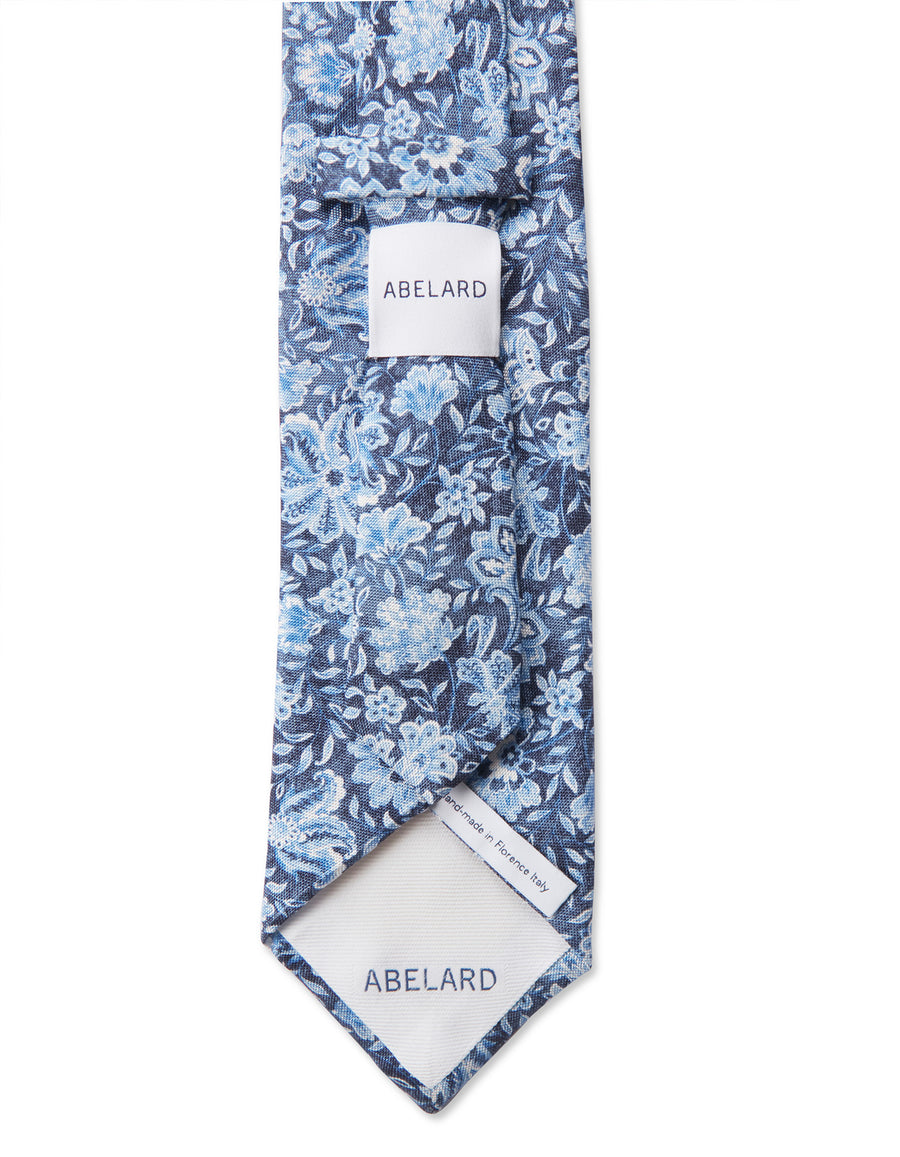 Medaglione Print Silk Tie