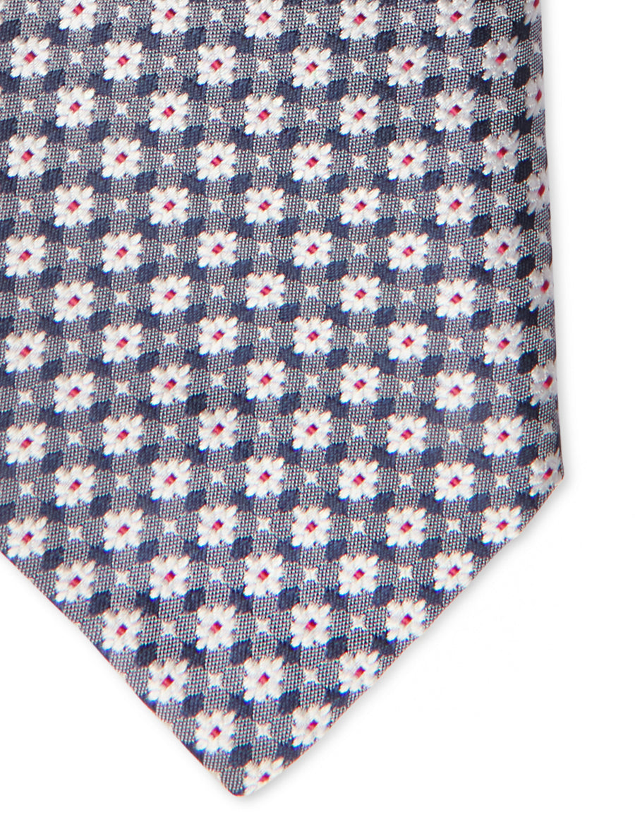 Small Neat Design Weave Silk Tie