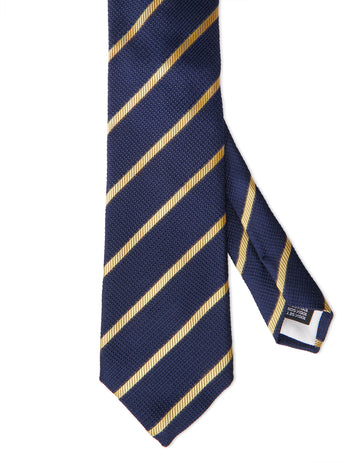 Sharp Stripe Silk Tie