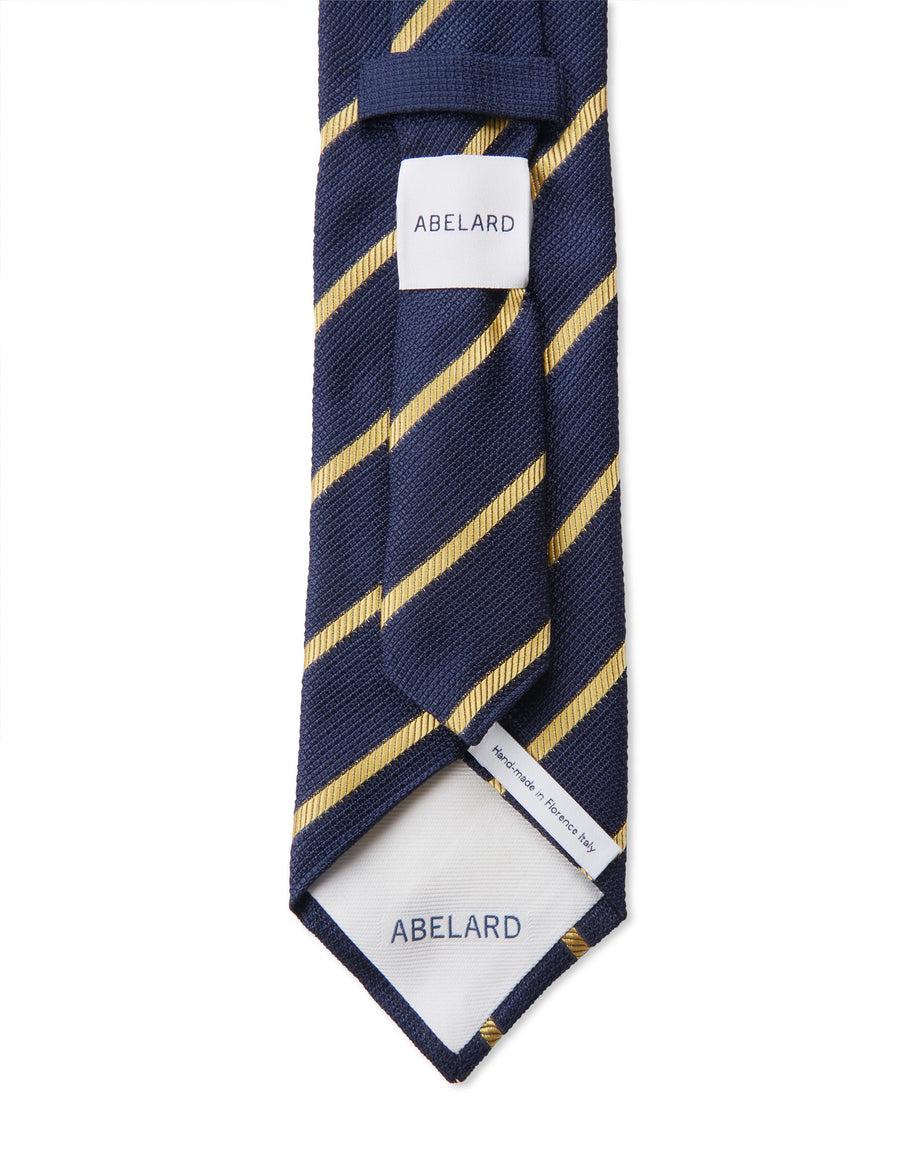 Sharp Stripe Silk Tie