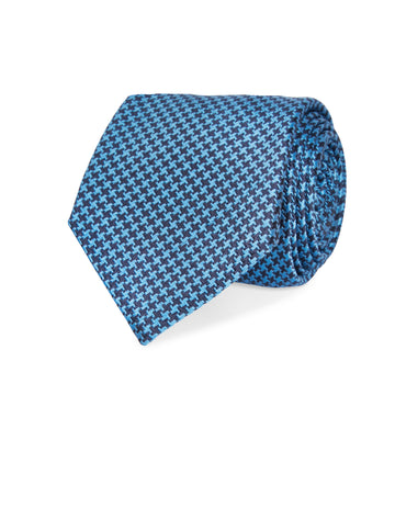 Italian Silk Tie Jacquard Print