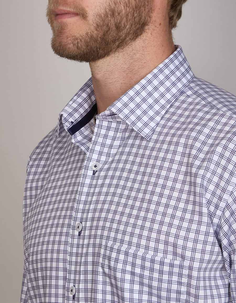 TRE-LINEA CHECK SHIRT CLASSIC FIT