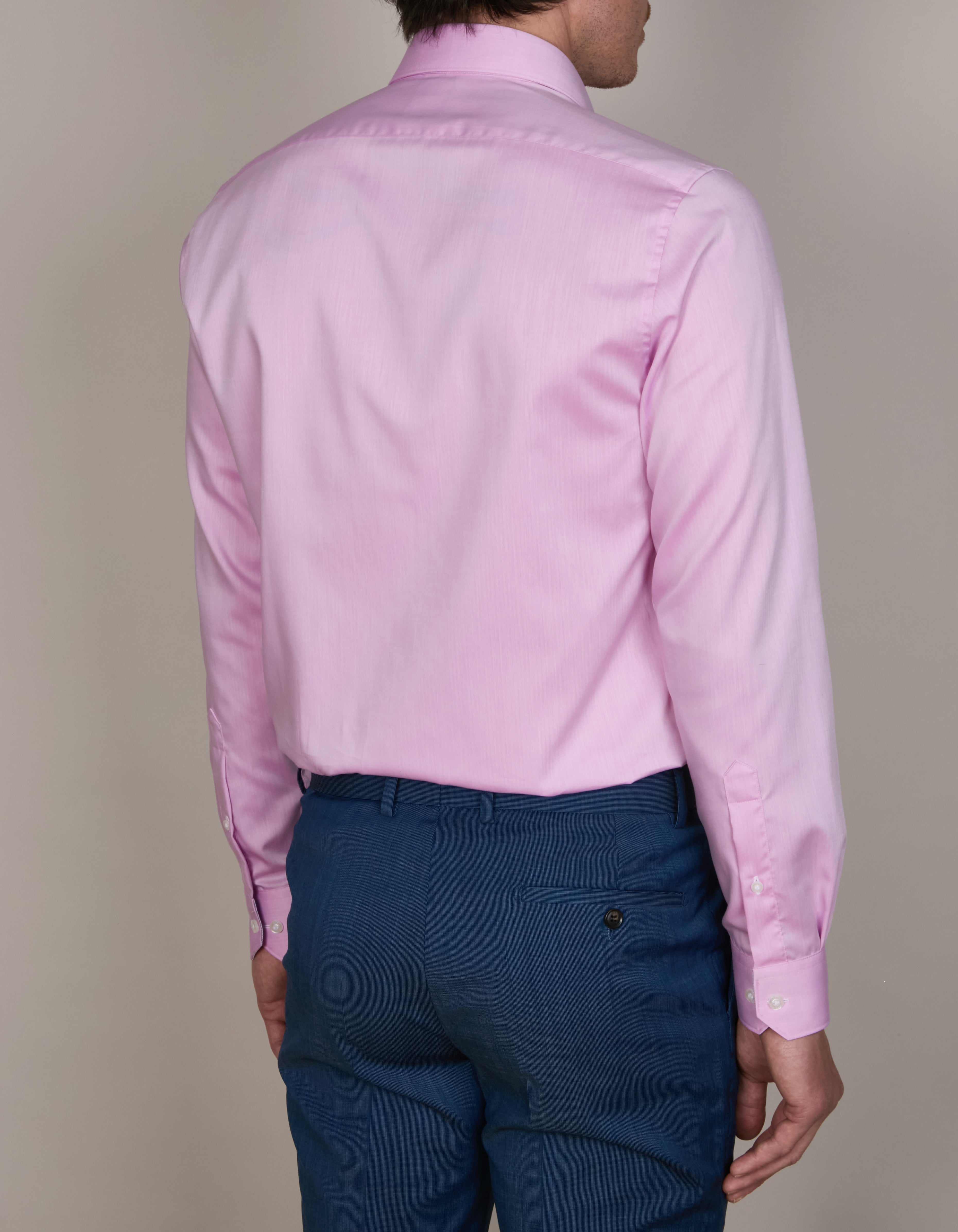 FRESH 2 TONE HERRINGBONE SHIRT SLIM FIT