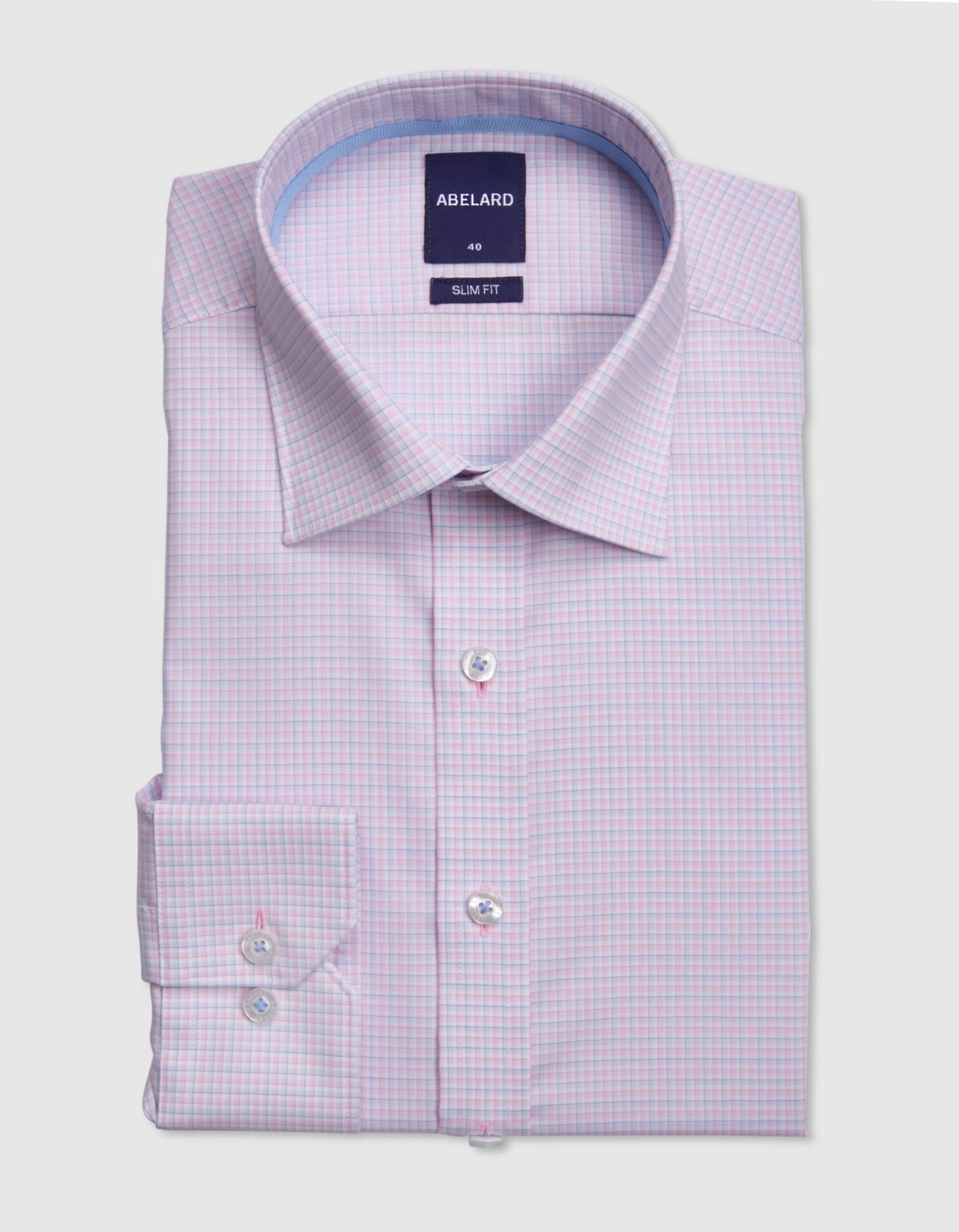 D'ARBIA CHECK SHIRT SLIM FIT