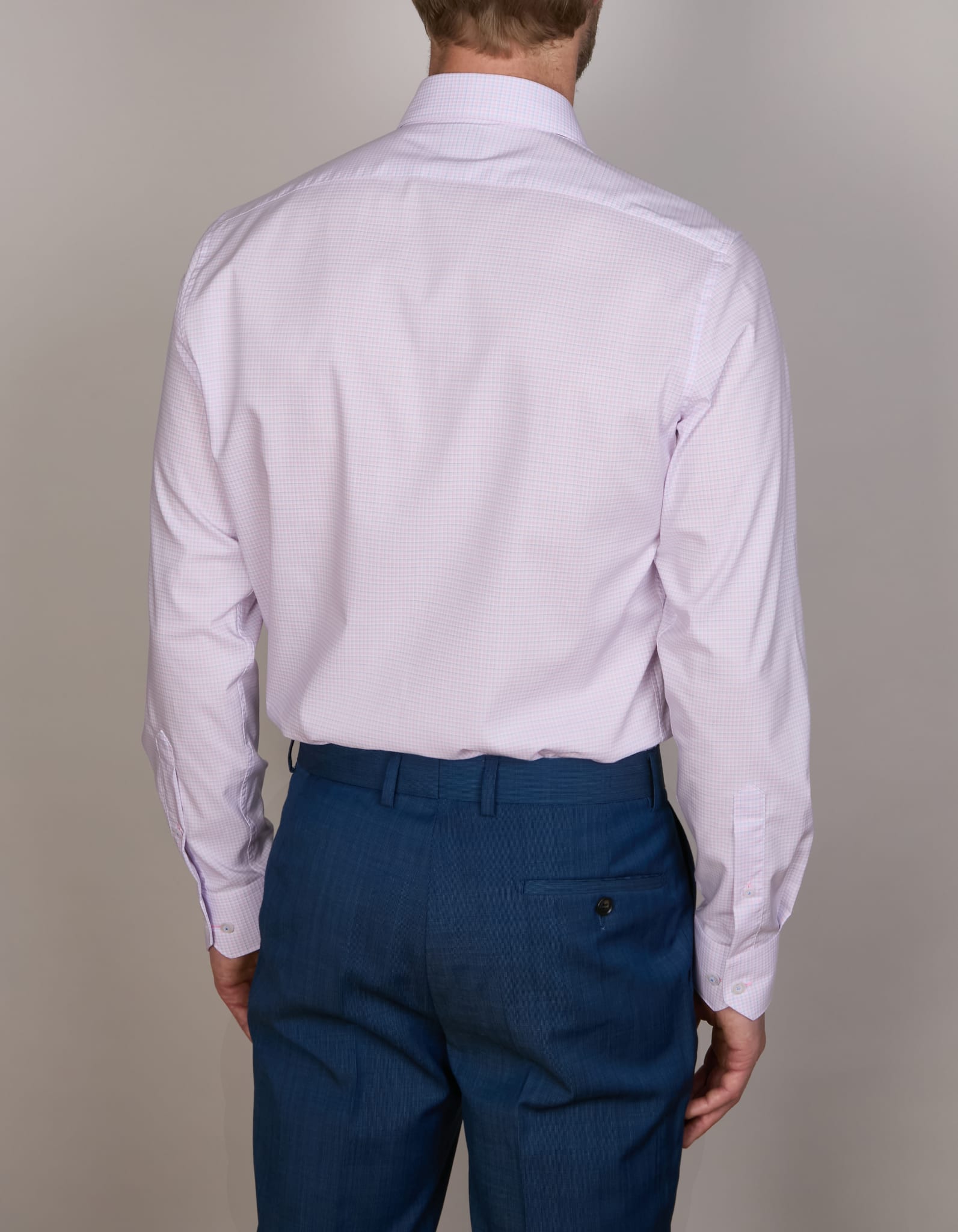 D'ARBIA CHECK SHIRT SLIM FIT