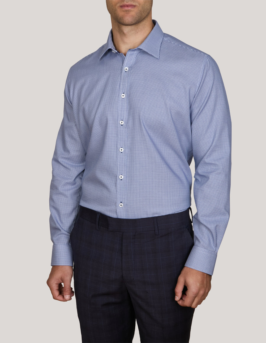 DIE-AG DOBBY SHIRT SLIM FIT