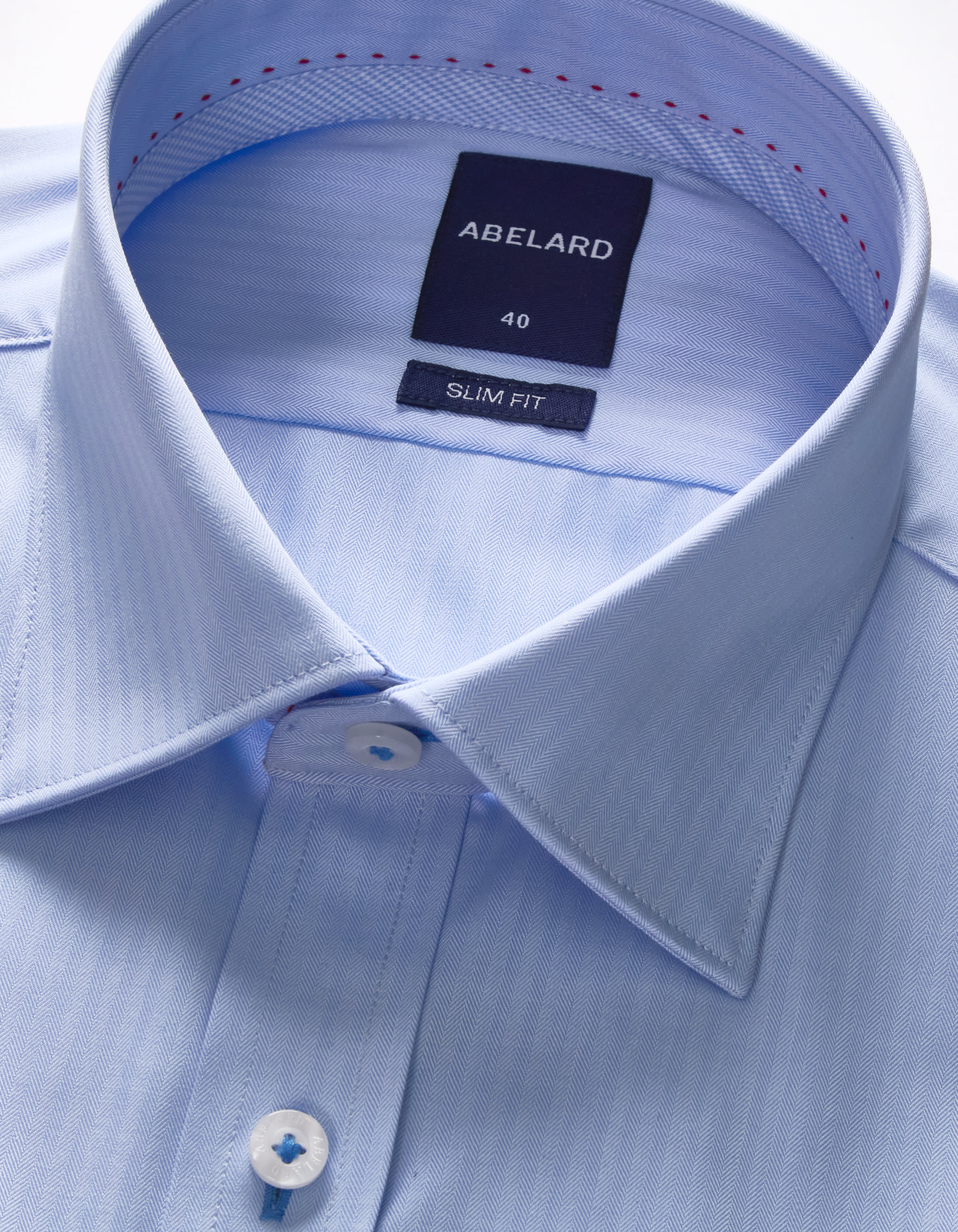 BAMBOO-TENCEL HERRINGBONE SHIRT SLIM FIT