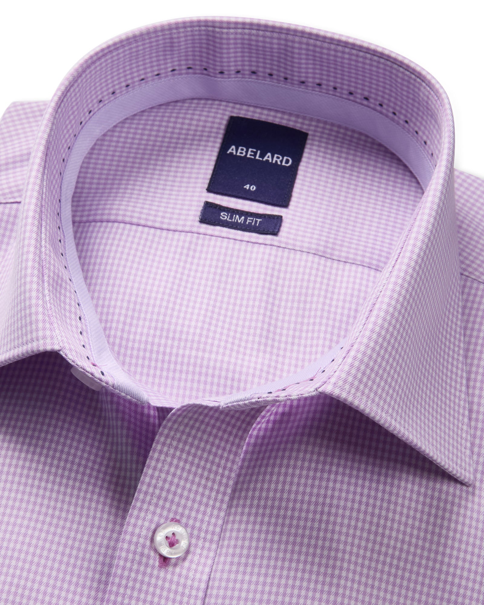 BAMBOO-TENCEL MICRO CHECK SHIRT SLIM FIT