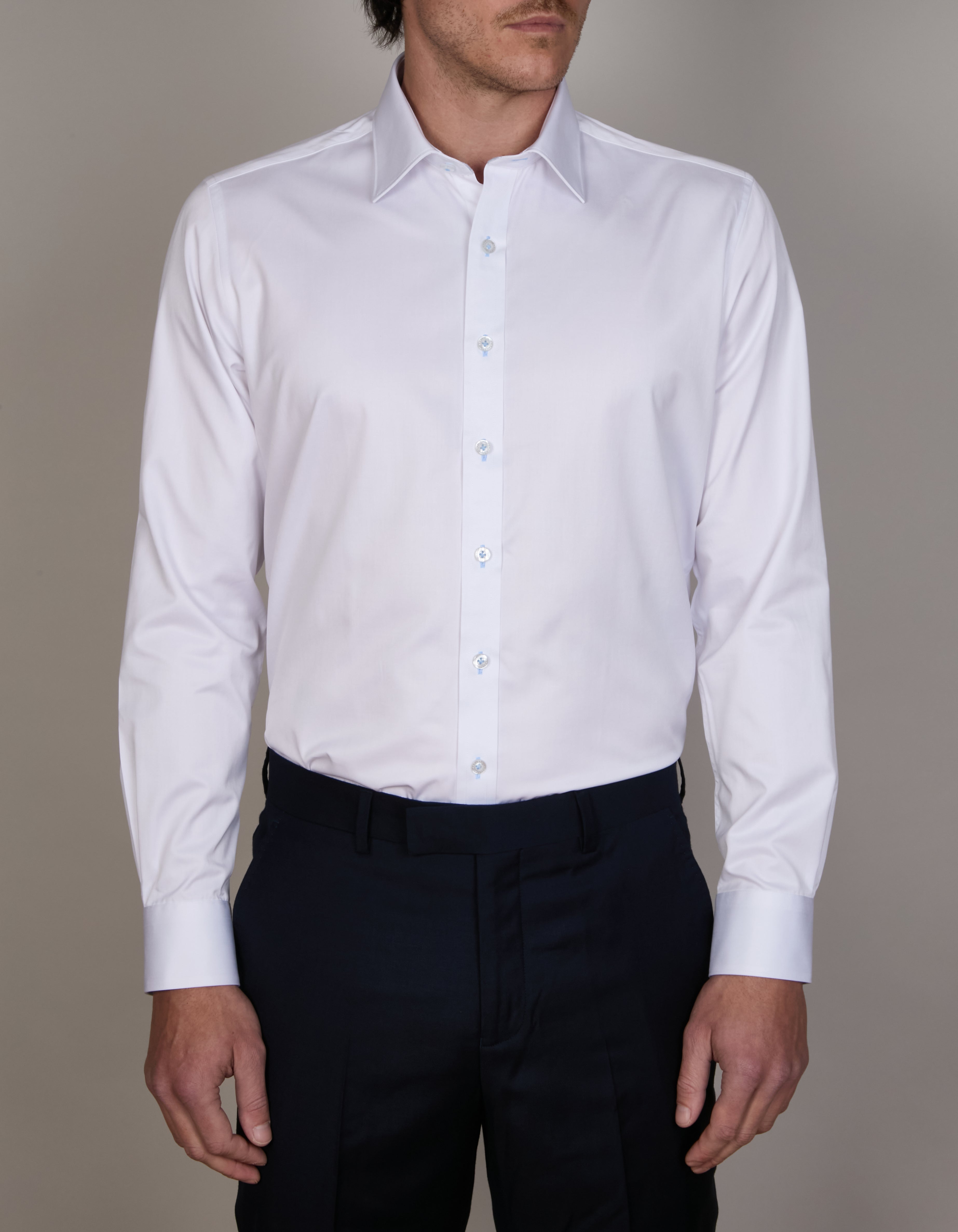 BAMBOO/ TENCEL MICRO-DOBBY SHIRT SLIM FIT