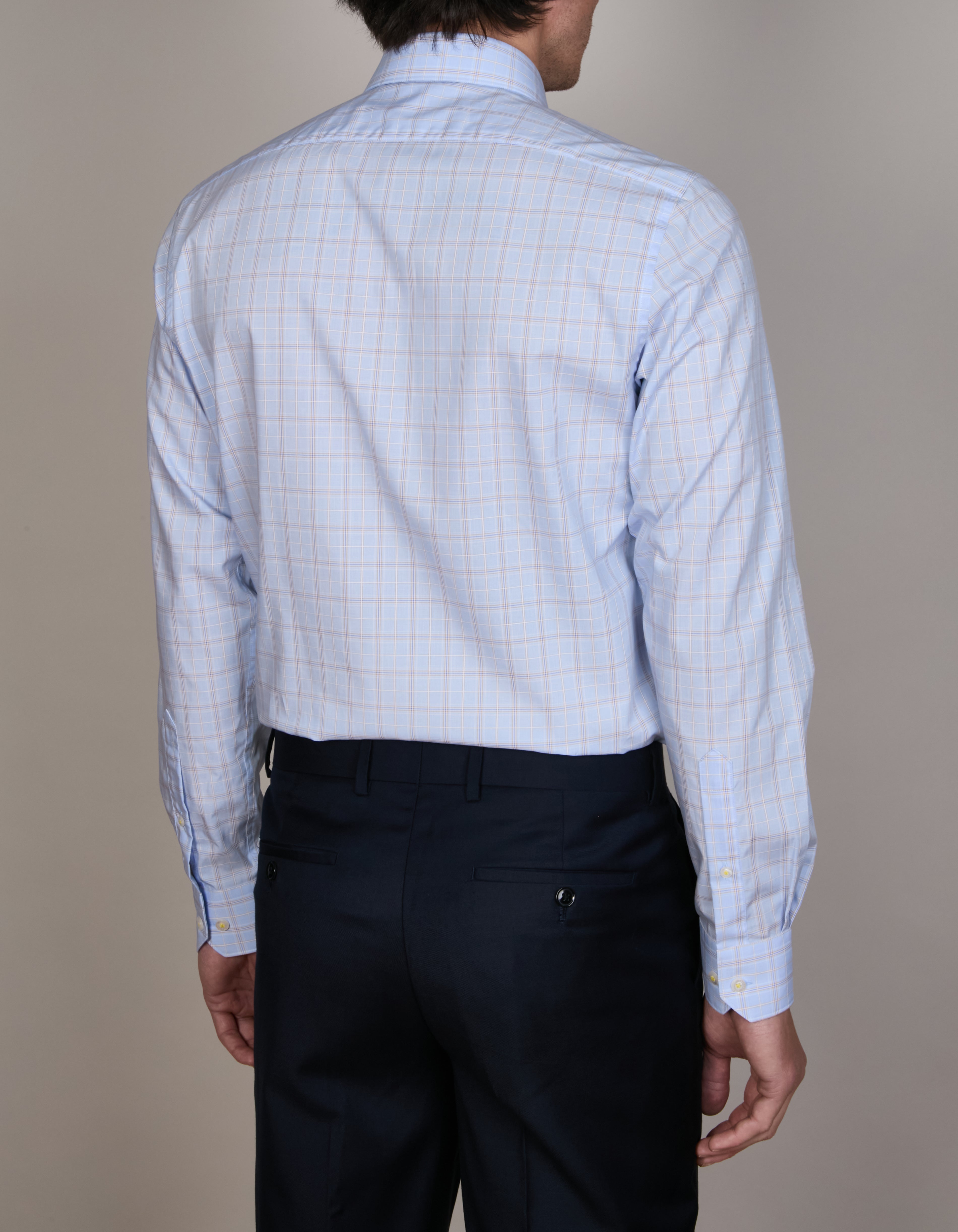 CASTIGLIONE SUPER-FINE CHECK SLIM FIT