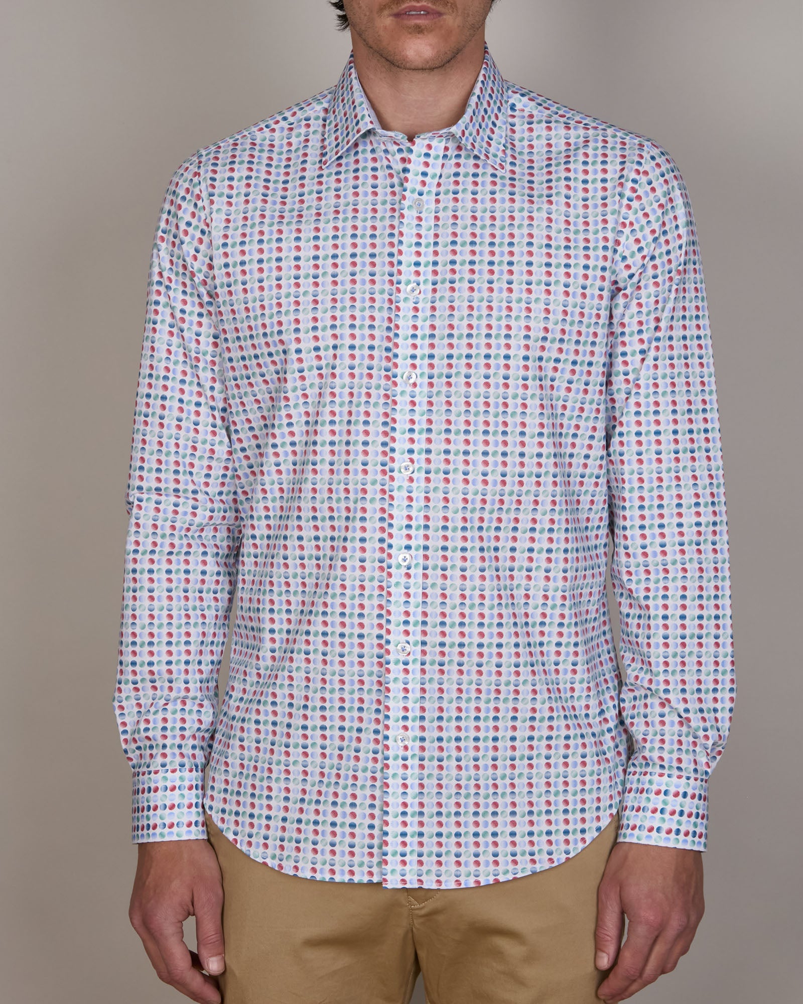 MOTTLED JAIPUR DIGITAL PRINT SHIRT SLIM FIT