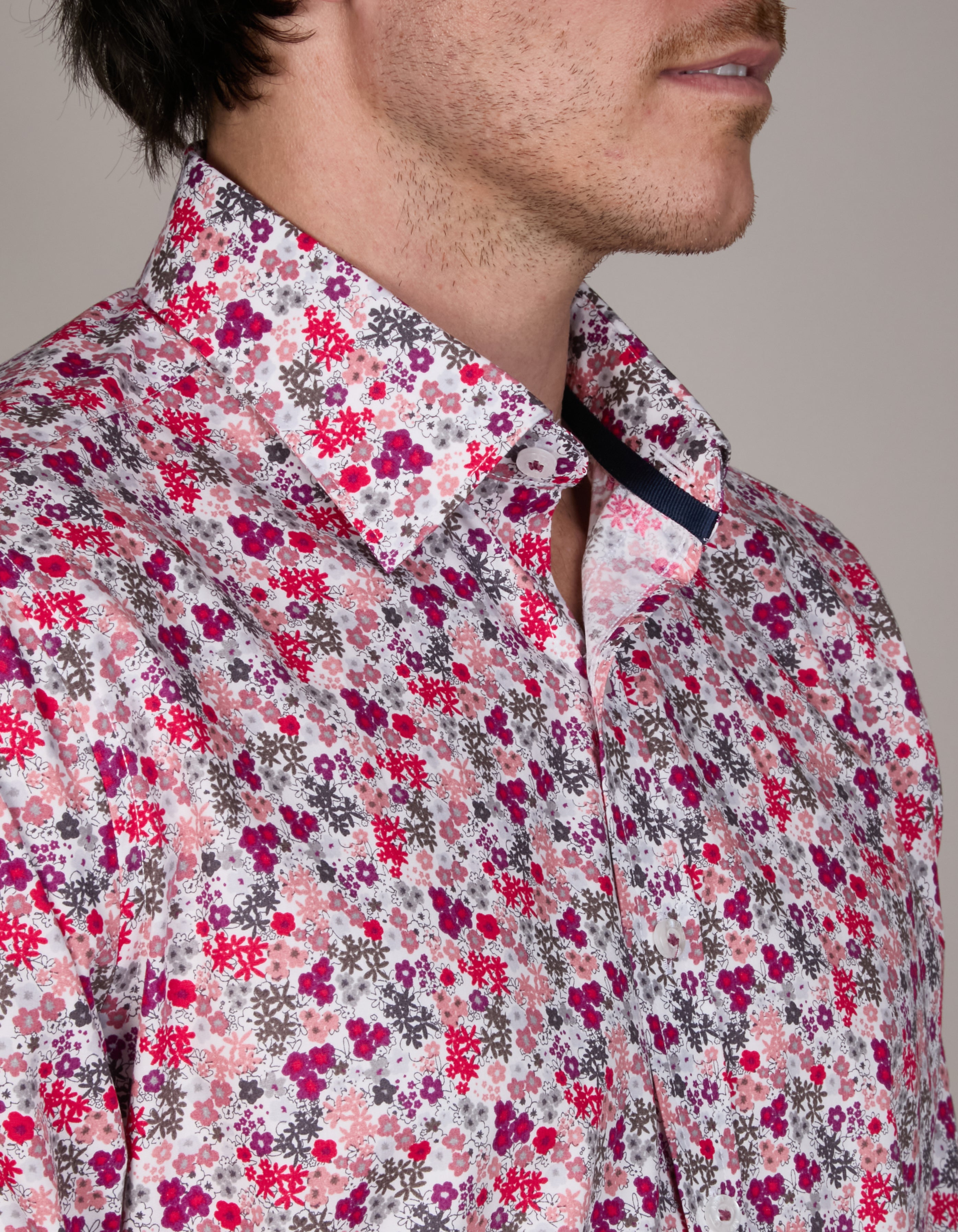 STELLA MARINA DIGITAL PRINT SHIRT SLIM FIT