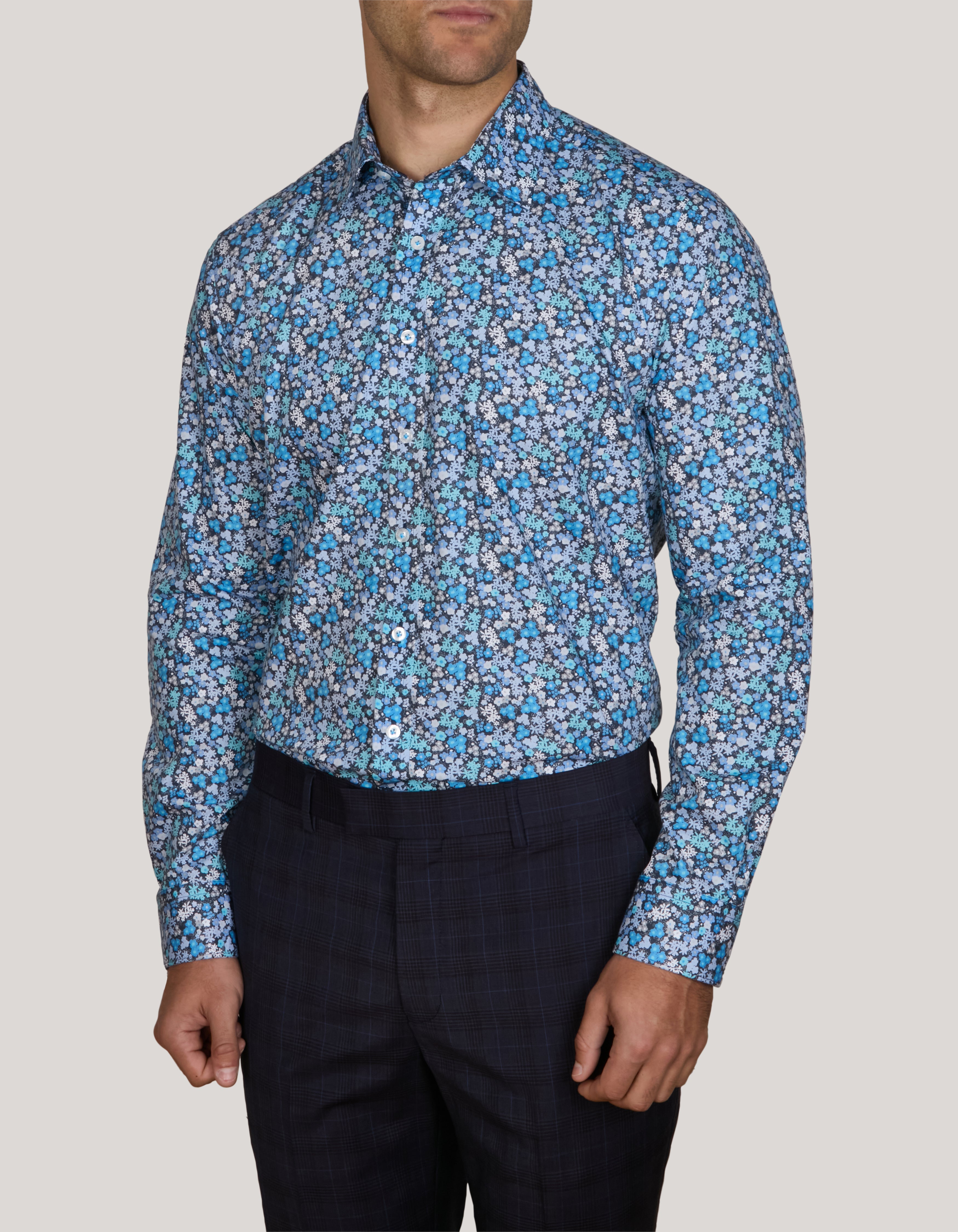 STELLA MARINA 2 DIGITAL PRINT SHIRT SLIM FIT