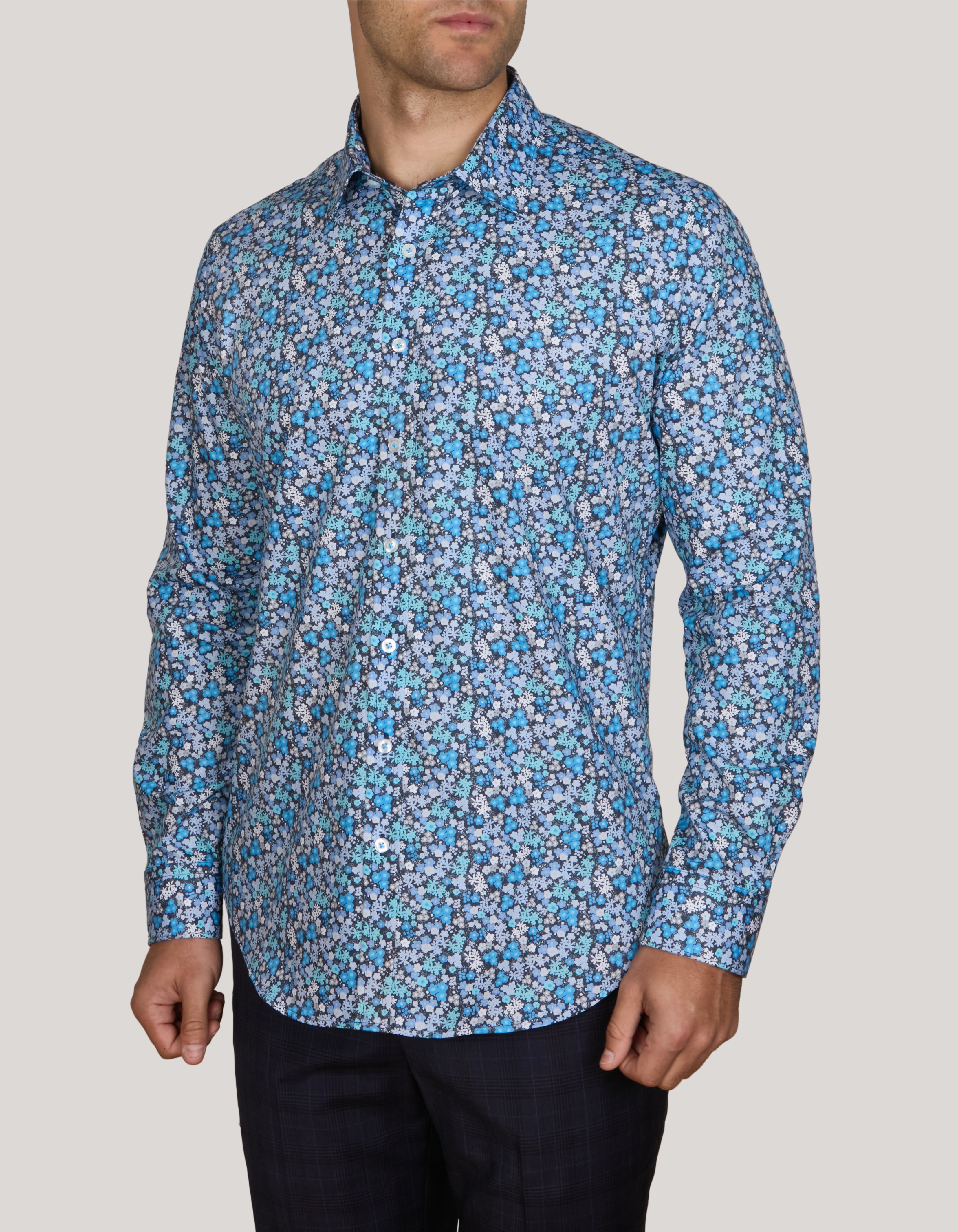 STELLA MARINA 2 DIGITAL PRINT SHIRT SLIM FIT