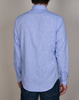 PURE WASHED LINEN SHIRT SLIM FIT