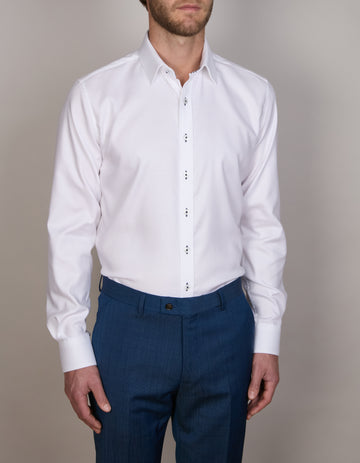 SPEZIA STRETCH DOBBY SHIRT  SLIM FIT