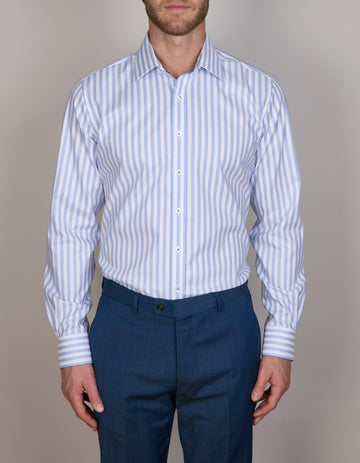 SPOLETO STRETCH STRIPE SHIRT SLIM FIT