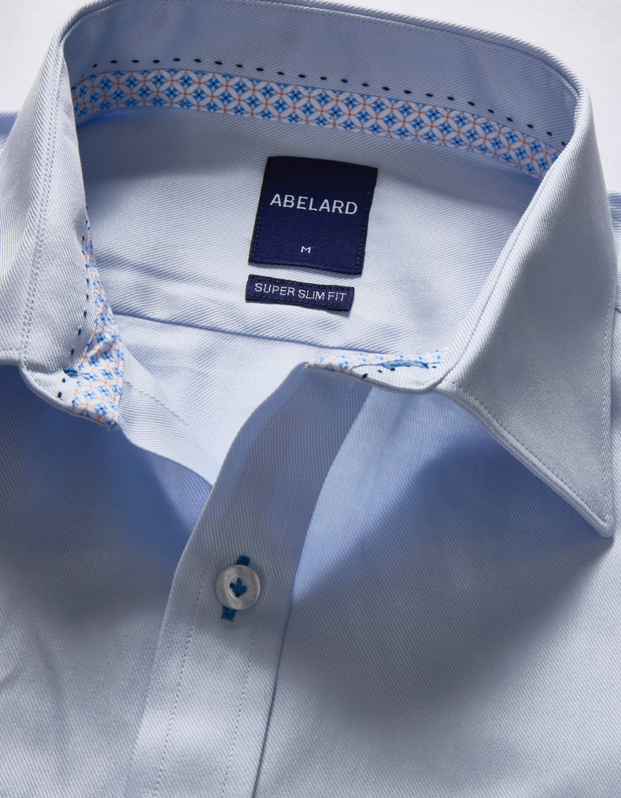 PERUGIA 2 PLY TWILL SHIRT ATHLETIC FIT