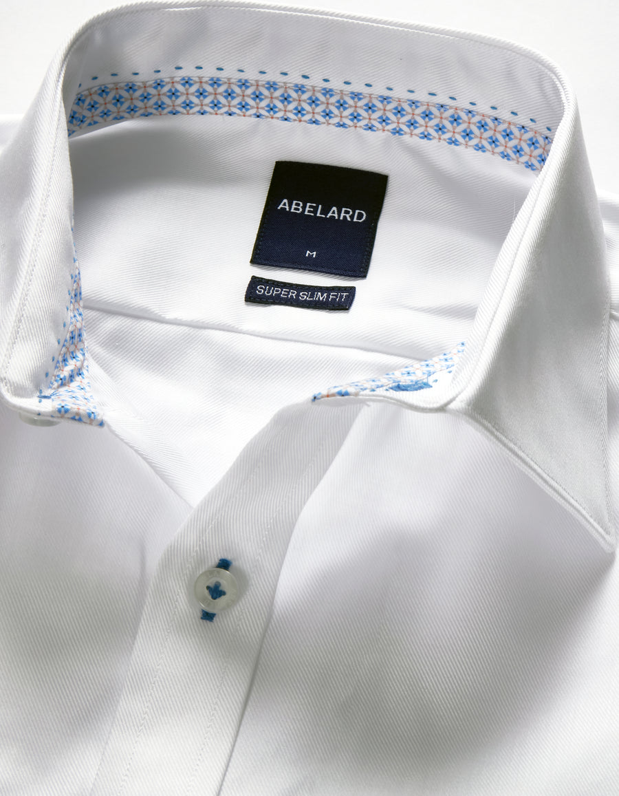 PERUGIA 2 PLY TWILL SHIRT ATHLETIC FIT