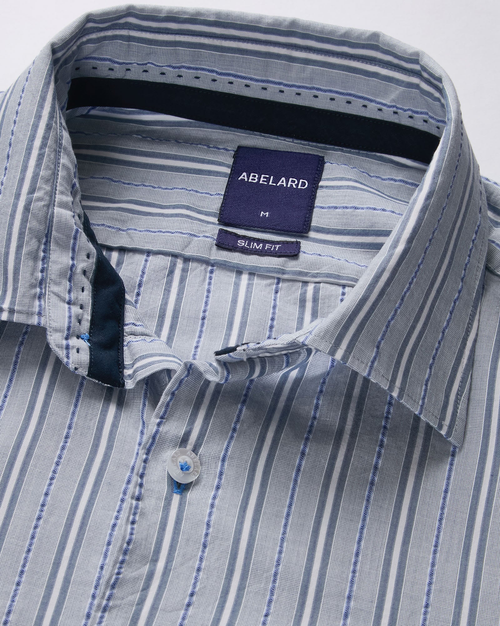 MASSA TENCEL STRIPE STRIPE SLIM FIT