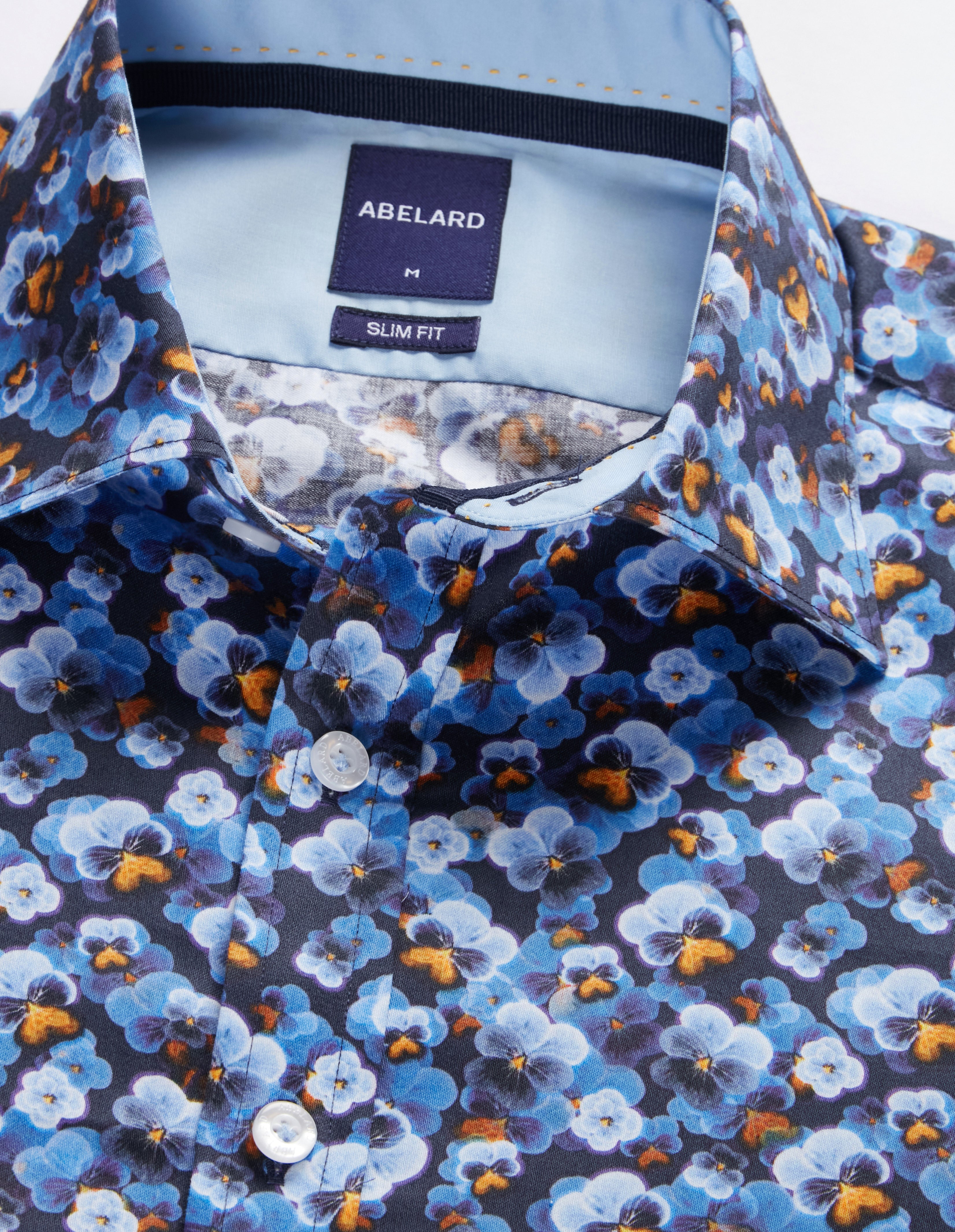 VIOLA DIGITAL PRINT SHIRT SLIM FIT